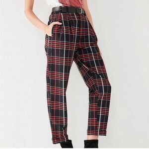 Light before dark/urban outfitters plaid pants, size large.